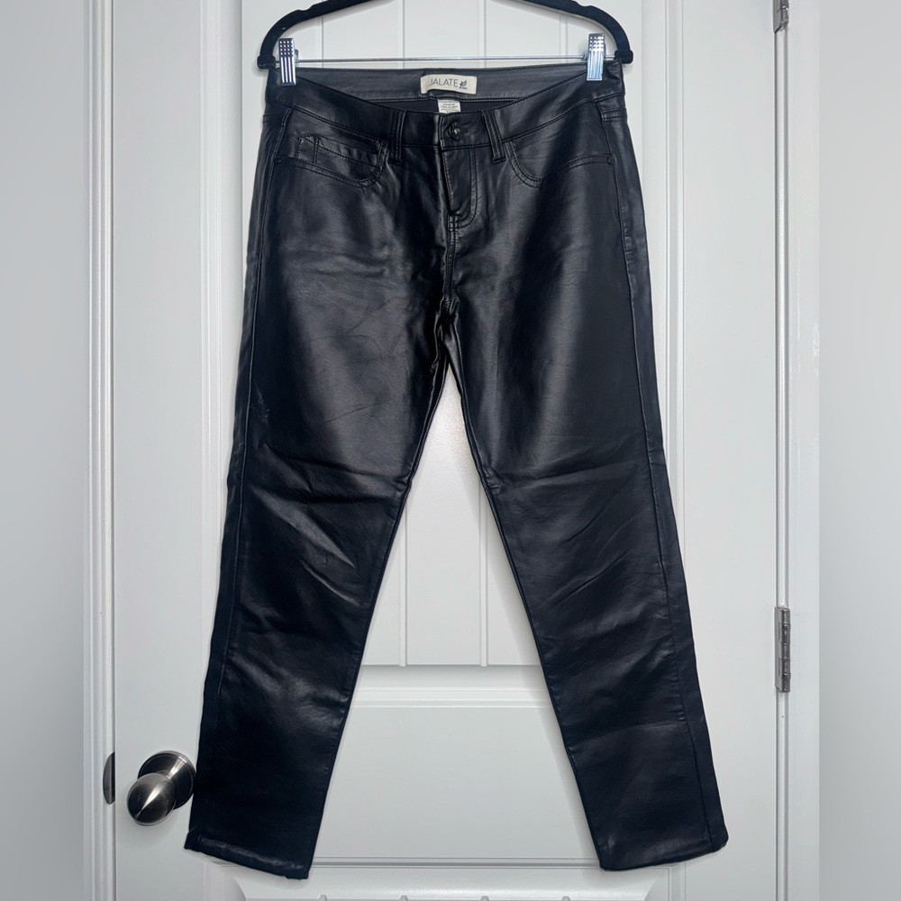 Jalate Fayx Leather Jeans